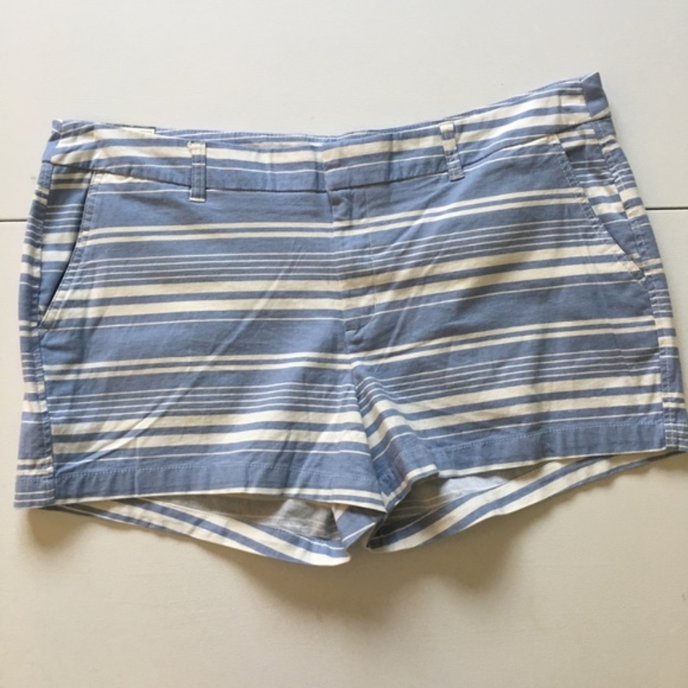 Gap City 3” Short Blue & White Stripe New Plus - Picture 2 of 6